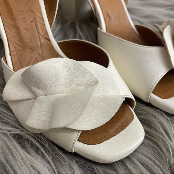 CHIE MIHARA heels with flowers-ANAMI LECHE size 36 worn once Original box - Picture 3 of 14